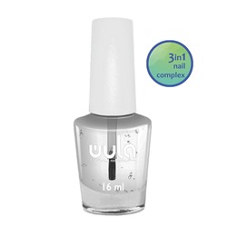 [WULA NAILSOUL] Средство по уходу за ногтями NAIL COMPLEX 3 in 1, 16 мл