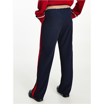 TOMMY HILFIGER RECYCLED STRIPE FLUID PANT