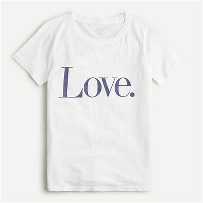 TOP RATED Vintage cotton "Love" T-shirt