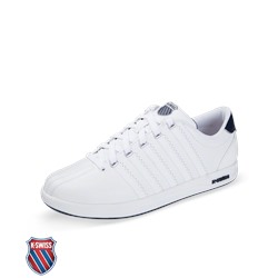 K-Swiss Classic Men's White/Navy Athletic Shoe