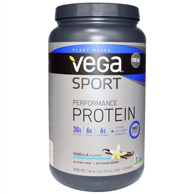 Vega, Performance Protein, Vanilla Flavor, 29.2 oz (828 g)