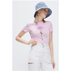 Camiseta Rosa pastel