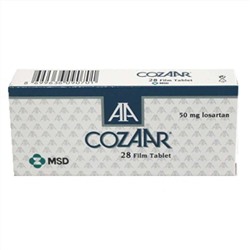 COZAAR 50 mg 28 tablet (аналог Казар)