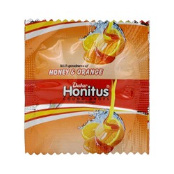 DABUR Honitus  cough drop Honey &amp; Orange Леденцы Мёд и апельсин для поднятия иммунитета, в т.ч. при респираторных заболеваниях 1шт