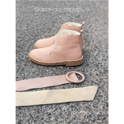 Ab.Zapatos 4619/2 Nude+Ab.Z cinturón 130 napa nude АКЦИЯ