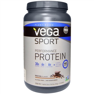 Vega, Белок для спортсменов Sport Performance Protein, со вкусом мокко