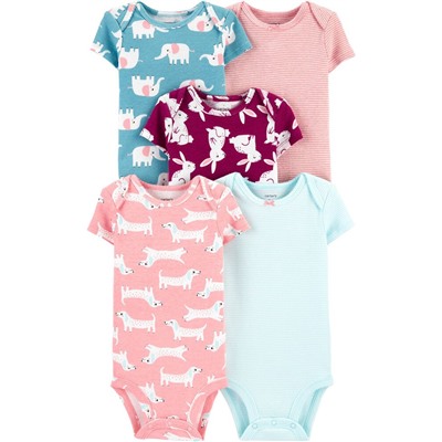 5-Pack Floral Original Bodysuits