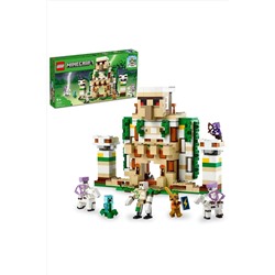 LEGO ® Minecraft® Demir Golemi Kalesi 21250 - 9 Yaş ve Üzeri Yaratıcı Oyuncak Yapım Seti (868 Parça)
