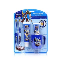 PERIOE Детский набор (зубная паста+3 щетки + стаканчик) PERIOE CARBOT TOOTHBRUSH SET FOR KIDS GIFT  (toothpaste+3 toothbrash+-cup)