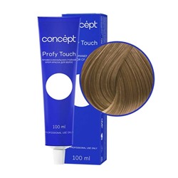 Профессиональный крем-краситель для волос Concept Profy Touch 8.7 Тёмный бежевый блондин, 100 мл
