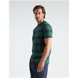 Striped T-shirt, Men, Multicolour