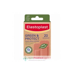 Elastoplast Green & Protect Pansements x20