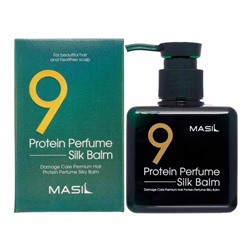 MASIL 9 PROTEIN PERFUME SILK BALM Несмываемый протеиновый бальзам для поврежденных волос 180мл
