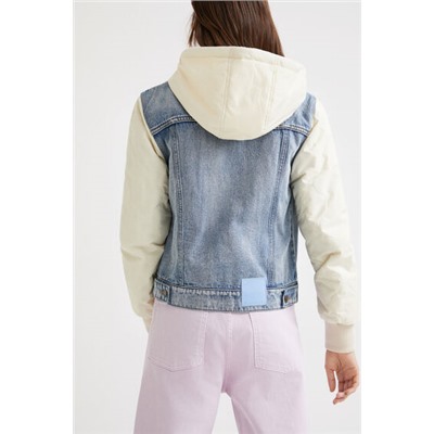 Chaqueta vaquera padded