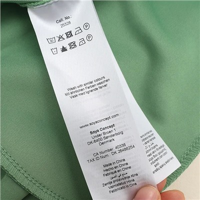 Однотонные свободные прямые брюки с эластичной резинкой на талии. Экспорт