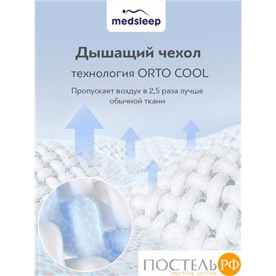 MedSleep FRESH SLEEP Чехол защитный для подушки 50х70 (см), 1 пр., микрофибра CoolTouch; 330г/м2