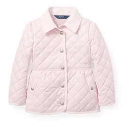 GIRLS 2-6X Quilted Barn Jacket