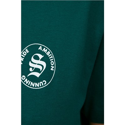 Camiseta Slytherin Harry Potter Badserpentiz - Verde