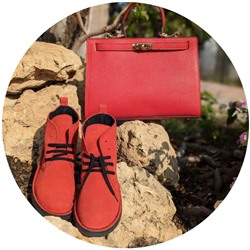 Ab. Zapatos 1619 New R · FUEGO+Ab.Zapatos PELLE Birkin/2 (720) rojo АКЦИЯ