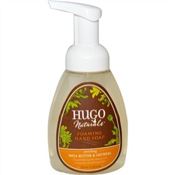 Hugo Naturals, Пенообразующее мыло для рук, масло ши и овсяные хлопья, 8,5 жидк. унц. (251 мл)