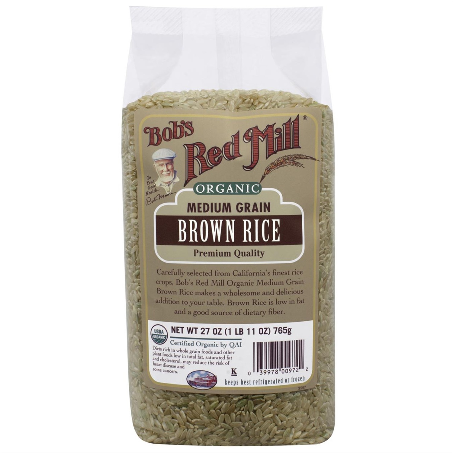 Massa organics brown rice
