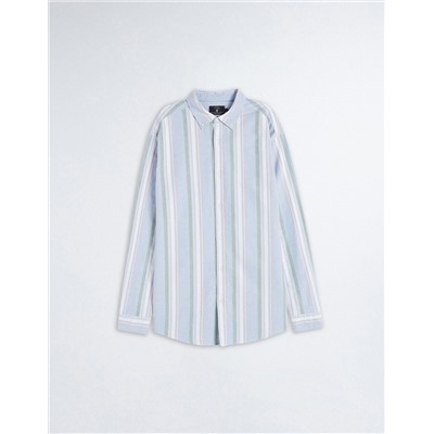 Striped Oxford Shirt, Men, Multicolour