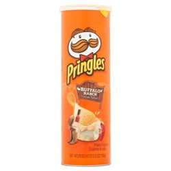 Pringles Buffalo Ranch Potato Crisps, 5.5 oz