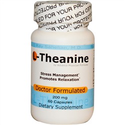 Advance Physician Formulas, Inc., L-теанин, 200 мг, 60 капсул