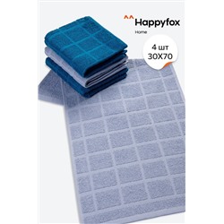 Набор махровых полотенец 4 шт Happy Fox Home