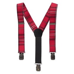 Plaid Suspenders