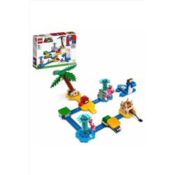 LEGO Super Mario™ Dorrie’nin Plajı Ek Macera Seti 71398 - Koleksiyonluk Oyuncak Yapım Seti (229 Parça) RS-L-71398