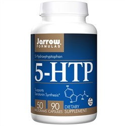 Jarrow Formulas, Окситриптан, 5-гидрокситриптофан, 50 мг, 90 капсул на растительной основе
