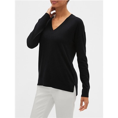 Premium Luxe Washable V-Neck Sweater