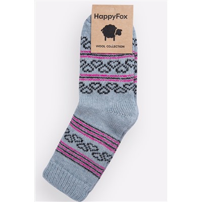 Женские шерстяные носки Happy Fox