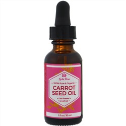 Leven Rose, 100% чистое масло из семян моркови органического происхождения, 30 мл (1 унция)