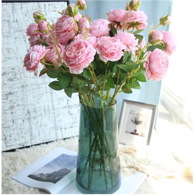 Искусственные цветы ( набор 10 веточек, можно собрать свой уникальный букет из разных цветов) Цвета: бело-розовый, красный, розовый, молочный, малиновый, белый, светло-розовый
