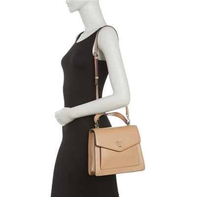 DKNY Whitney Leather Satchel Bag