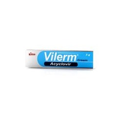 Противовирусный крем с ацикловиром Vilerm от Siam Pharmaceutical 25 гр / Siam Pharmaceutical Vilerm Acyclovir cream 5g