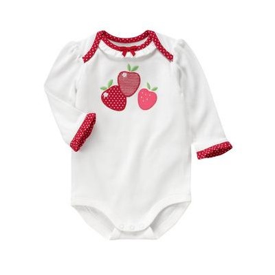 Strawberry Ruffle Bodysuit