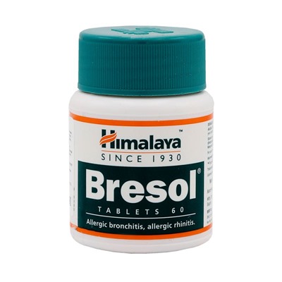 HIMALAYA Bresol Бресол для облегчения аллергических проявлений со стороны дыхательной системы 60таб