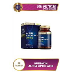 Nutraxin Alpha Lipoic Acid Альфа-липоевая кислота 200 мг 60 таблеток