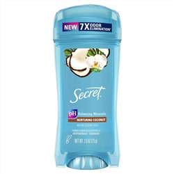 Secret Fresh Clear Gel Antiperspirant and Deodorant for Women - Coconut Scent 2.6oz