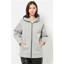 Sudadera con capucha - Gris jaspeado