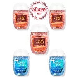Land And Sea PocketBac Hand Sanitizers, 5-Pack