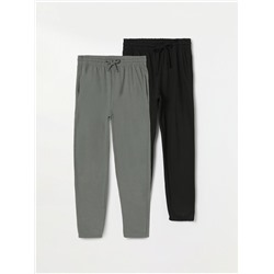 PACK OF 2 PAIRS OF BASIC JOGGERS
