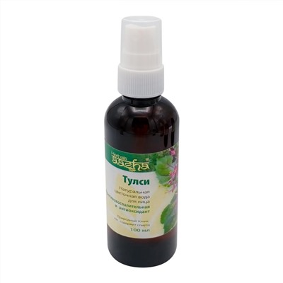 AASHA HERBALS Tulsi floral water spray Вода цветочная Тулси спрей 100мл