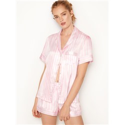 VICTORIA'S SECRET Satin Short PJ Set