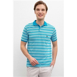 U.S. Polo Assn. Mavı Erkek T-Shirt G081SZ011.000.1010809