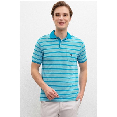 U.S. Polo Assn. Mavı Erkek T-Shirt G081SZ011.000.1010809