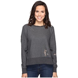Long Sleeve French Terry Knit Sweatshirt